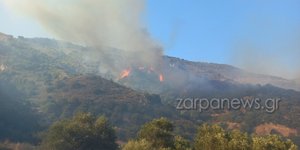 Φωτιά στο Σέλινο Χανίων