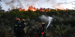 Φωτιά στη Σταμάτα