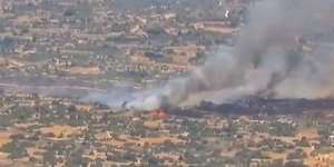 Φωτιά στη Χίο