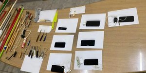 Τα ευρήματα των αστυνομικών στις Φυλακές Κορυδαλλού