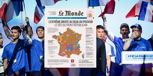 To πρωτοσέλιδο της Le Monde για τις γαλλικές εκλογές
