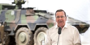 Ο υπουργός Άμυνας της Γερμανίας, Μπόρις Πιστόριους