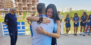 Συγκινήθηκε η Δώρα Γκουντούρα από την υποδοχή που είχε στο Ολυμπιακό Χωριό