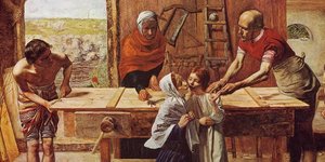 «Σκηνή από την παιδική ηλικία του Ιησού» του Τζον Έβερετ Μιλέ