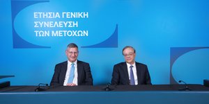 Ο Παύλος Μυλωνάς και ο Γκίκας Χαρδούβελης