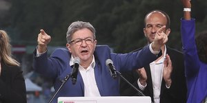 Ο αρχηγός του «Νέου Λαϊκού Μετώπου», Ζαν Λυκ Μελανσόν