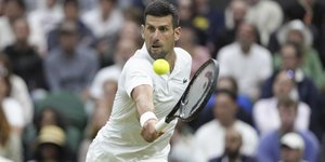 Ο Νόβακ Τζόκοβιτς στο Wimbledon