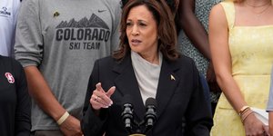 Η πρώτη ομιλία της Κάμαλα Χάρις μετά την απόσυρση Μπάιντεν