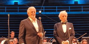 Οι δυο θρύλοι της όπερας Πλάθιντο Ντομίνγκο και Χοσέ Καρέρας στο Καλλιμάρμαρο