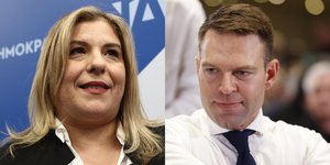 Μαρία Συρεγγέλα και Στέφανος Κασσελάκης