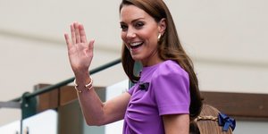 H κέιτ Μίντλετον στον τελικό ανδρών στο Wimbledon 