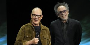 Τιμ Μπάρτον και Μάικλ Κίτον