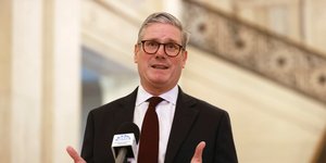 Ο Κιρ Στάρμερ σε ομιλία του 