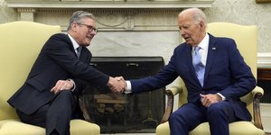 Κιρ Στάρμερ, Τζο Μπάιντεν