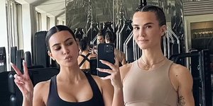 Η Senada Greca με την Kim Kardashian