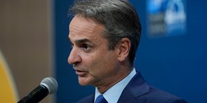 Ο Κυριάκος Μητσοτάκης στη σύνοδο του ΝΑΤΟ