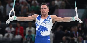 Ο Λευτέρης Πετρούνιας στους Ολυμπιακούς Αγώνες 2024