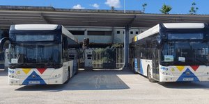 Ηλεκτρικά λεωφορεία /Φωτογραφία: ΟΑΣΘ