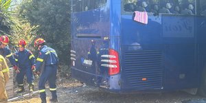 Κέρκυρα τροχαίο λεωφορείο