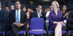 Ρίσι Σούνακ και Λιζ Τρας