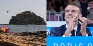 O Γάλλος πρόεδρος Μακρόν αποσύρθηκε για διακοπές στο κάστρο Μπρεγκανσόν