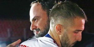 Βαγγέλης Μαρινάκης και Κώστας Φορτούνης
