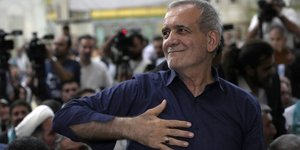 Ο νέος πρόεδρος του Ιράν, Μασούντ Πεζεσκιάν
