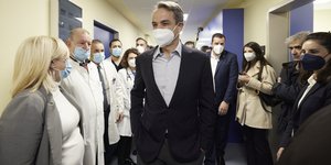 Μητσοτάκης σε νοσοκομείο