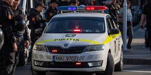 Περιπολικό της αστυνομίας στην Μολδαβία