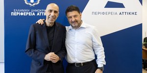 Γιάννης Μπρατάκος και Νίκος Χαρδαλιάς