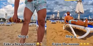 Επικίνδυνο trend με τη χρήση μπύρας για ιδανικό μαύρισμα