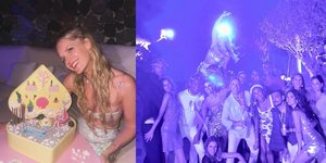 Το λαμπερό πάρτι γενεθλίων της Ευγενίας Νιάρχου στη Σαντορίνη