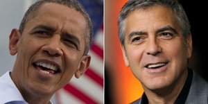 Μπάρακ Ομπάμα και Τζορτζ Κλούνει