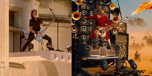 Στιγμιότυπο από το λάιβ των Gojira στους Ολυμπιακούς Αγώνες 2024 και από την ταινία Mad Max: Fury Road