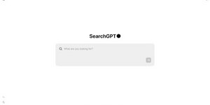 H μηχανή αναζήτησης SearchGPT / Φωτογραφία OpenAI