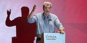 Ο Παύλος Πολάκης στην ΚΕ του ΣΥΡΙΖΑ