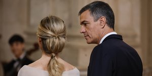 Ο Ισπανός πρωθυπουργός Πέδρο Σάντσεθ και η σύζυγός του, Μπεγκόνια Γκόμεθ