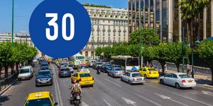 Πινακίδα ορίου ταχύτητας