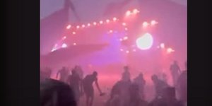 Καταιγίδα σε υπαίθριο μουσικό φεστιβάλ στην Σλοβακία