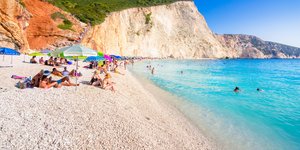 Η παραλία Πόρτο Κατσίκι στη Λευκάδα