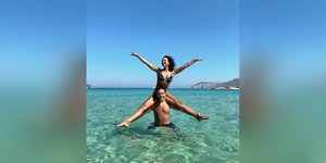 Ευγενία Σαμαρά και Μιχαήλ Ταμπακάκης για διακοπές στα Κουφονήσια