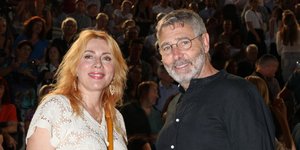 Σμαράγδα Καρύδη και Θοδωρής Αθερίδης στο Ηρώδειο -Η κοινή εμφάνιση μετά από καιρό [εικόνα]