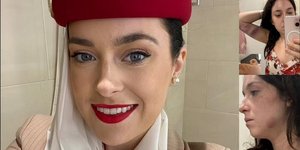 Η αεροσυνοδός που έχει εγκλωβιστεί στο Ντουμπάι