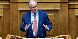 Ο πρόεδρος της Βουλής Κων. Τασούλας
