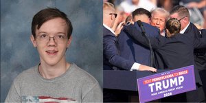 Αριστερά ο Τόμας Μάθιου Κρουκς, δράστης της απόπειρας δολοφονίας του Ντόναλντ Τραμπ