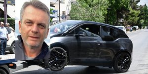 Ο δράστης γάζωσε το αυτοκίνητο που επέβαινε το θύμα στο Ψυχικό