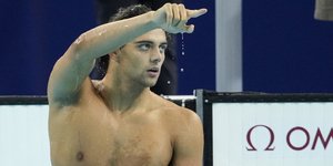 Ο Ιταλός κολυμβητής Τόμας Τσεκόν