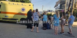 Ποδήλατο συγκρούστηκε με ΙΧ στη Λαμία