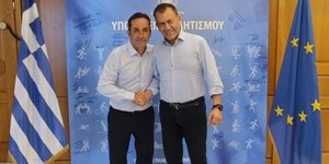 Γιώργος Μαρκόπουλος και Γιάννης Βρούτσης