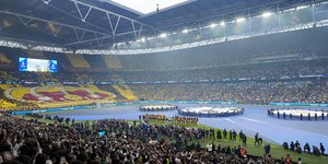 Τελετή έναρξης στον τελικό του Champions League